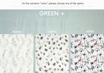 Velvet blanket - soft green